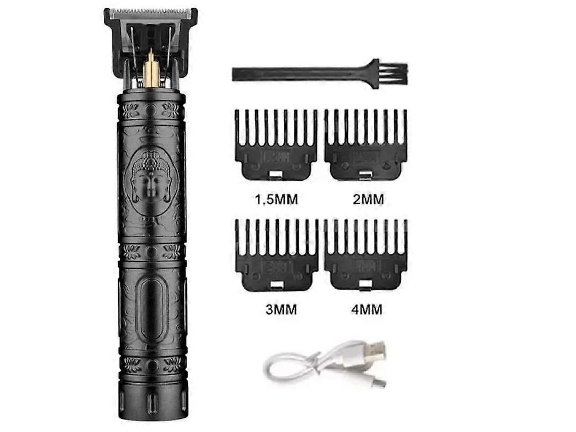 Máquina De Cortar Cabelo Profissional T9, Sem Fio, Elétrica, Com Visor Digital, Aparador De Cabelo, Barbeador Para Homens E Mulheres.