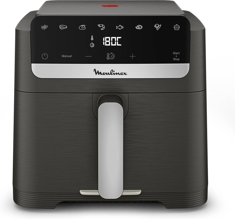 Fritadeira sem Óleo MOULINEX EZ866HF1 (7,5 L - Preto)
