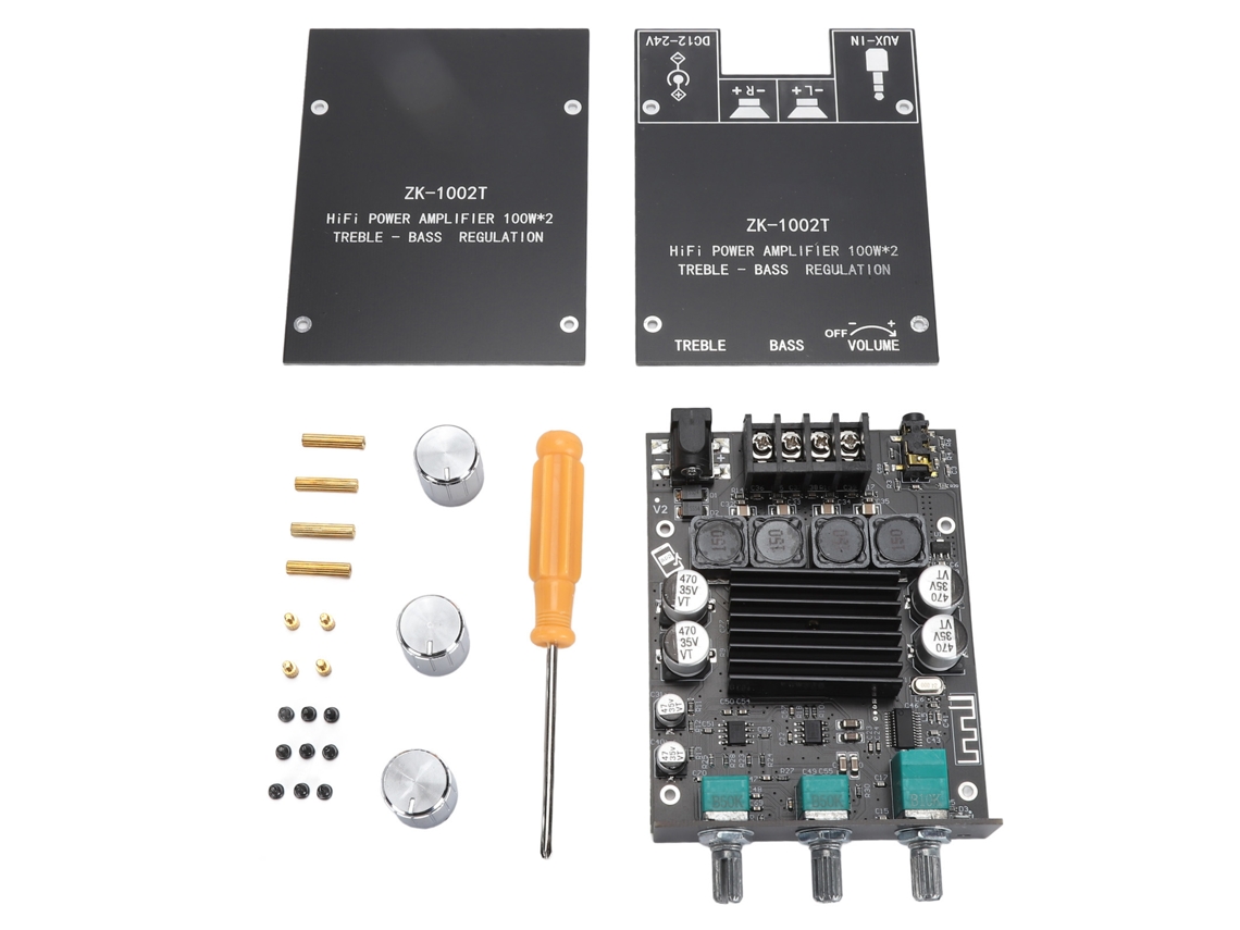 Placa Amplificadora Bluetooth LAXISCREED Hifi Ajuste Graves/agudos