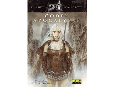 Livro Malefic Time: Codex Apocalypse de Luis Royo (Espanhol)