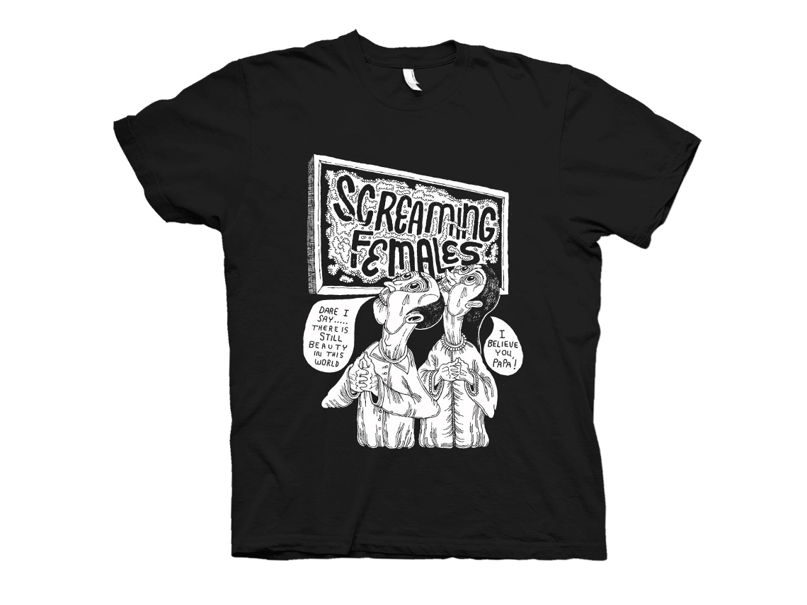 Screaming Females Ugly T shirt ROCKINSTONE Unisex Adults Best Sellers Size:xxl