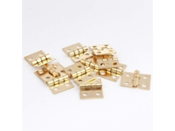 Conjunto De 10 Mini Dobradiças Cobre