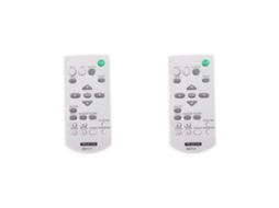 2 unidades de substituição para o controle remoto do projetor Sony Fio (RM-PJ7)