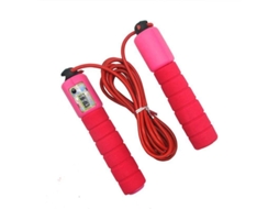 Corda de pular YESFIT Vermelho Aço