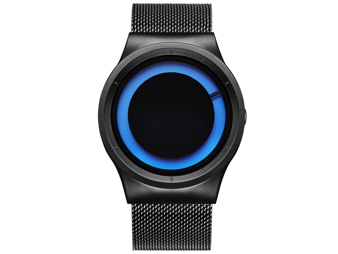 Reloj De Pulsera De Cuarzo Impermeable Con Correa Estampada Biden Para Hombres Negro