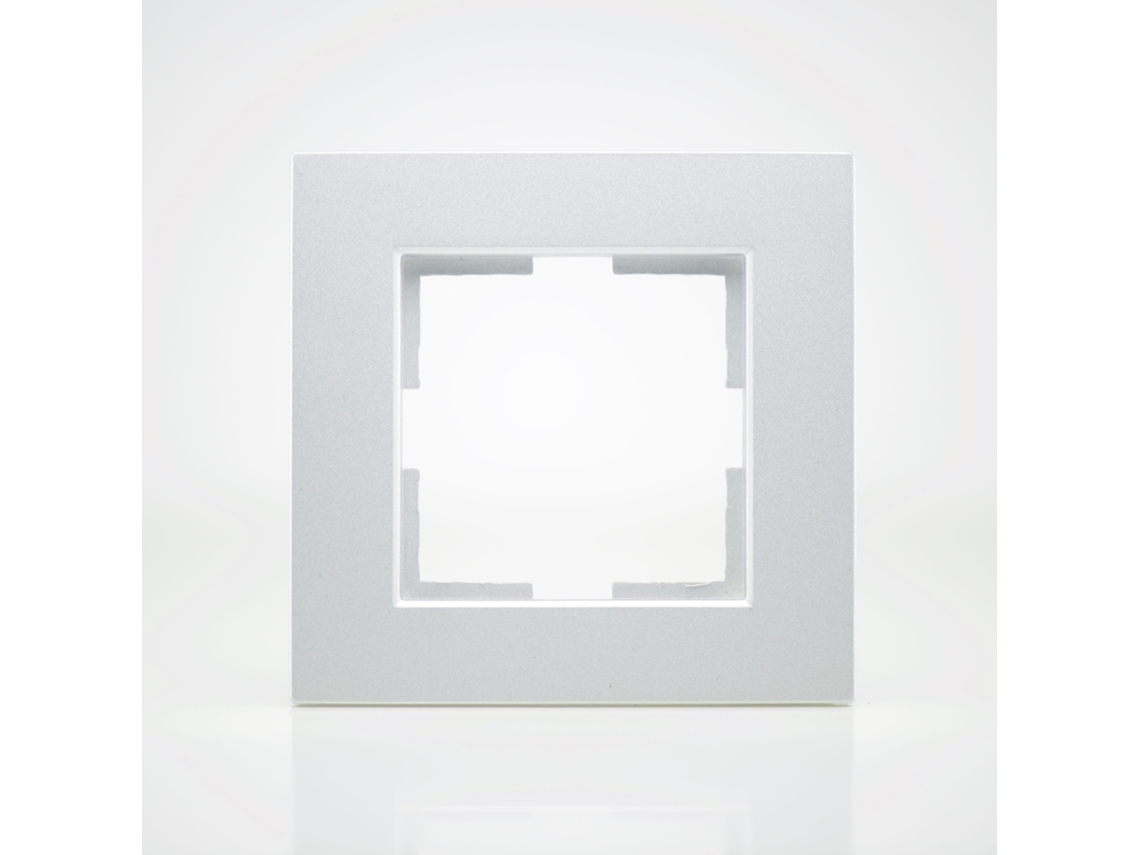 Placa de Acabamento Plástico de Alumínio 1 Post 81X83X10Mm