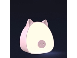 Lâmpada de porco fofa de mini noite luz com sensor tocante de cor recarregável alteração para crianças quarto pak55 | luminárias de mesa SLD