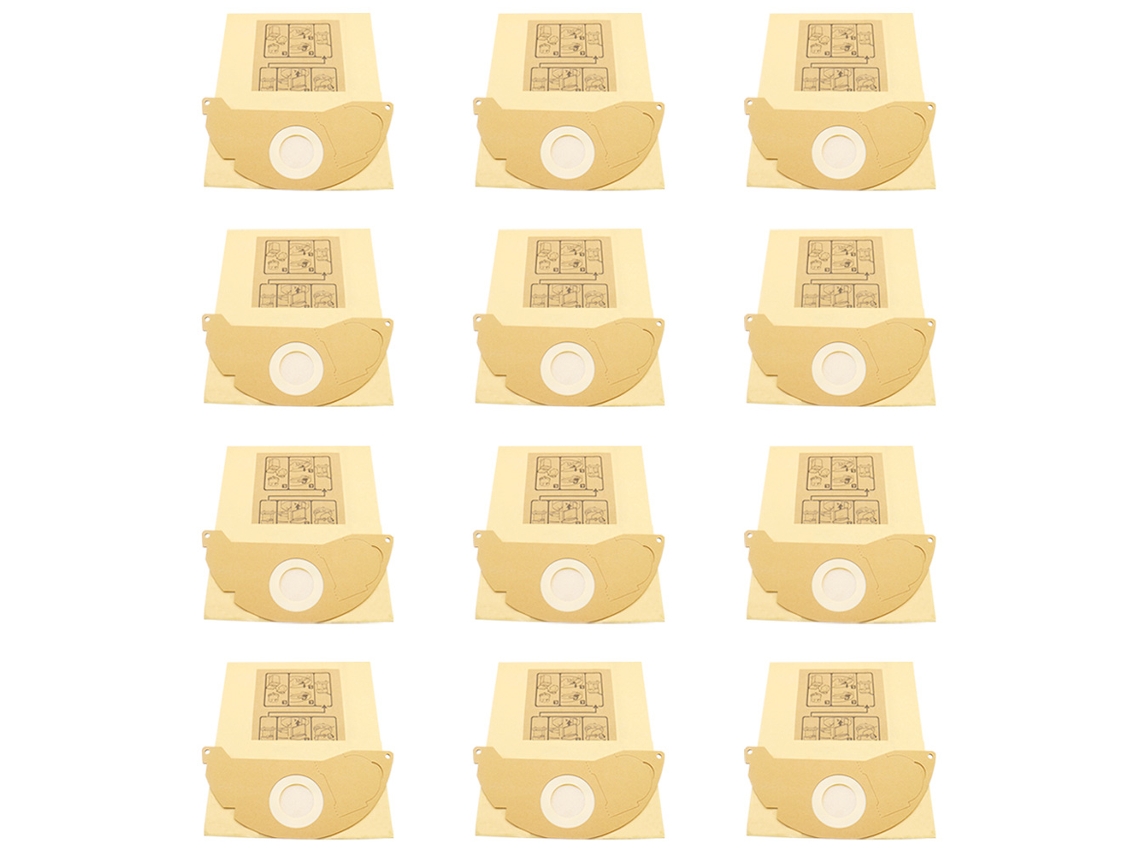 Sacos de substituição para aspirador de pó, para karcher a2000 2003 2004 2014 2024 2054 2064 2074 s2500 wd2200 2210 2240
