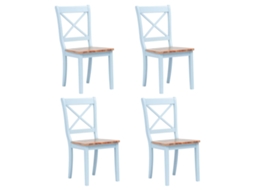 Dining Chair, Dining Chairs Vidaxl Cinzeto Madeira (n/a)