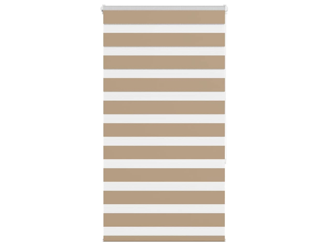 Vidaxl Cortina De Zebra 85x150 Cm Largura Do Tecido 80,9 Cm Poliéster