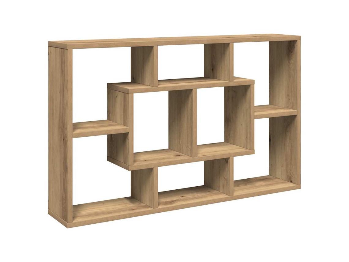 Wall Shelf, Wall Shelves Vidaxl Marrom Madeira Processada (n/a)