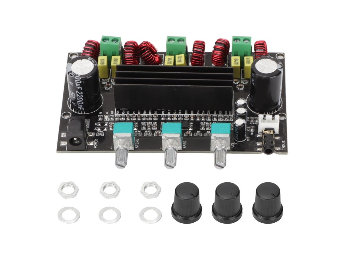 Placa de Amplificador Digital 2.1 Canais EOOCOO