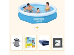 Bestway Piscina Bestway Fast Set Redonda - 305x66 Cm - 5-peças S285