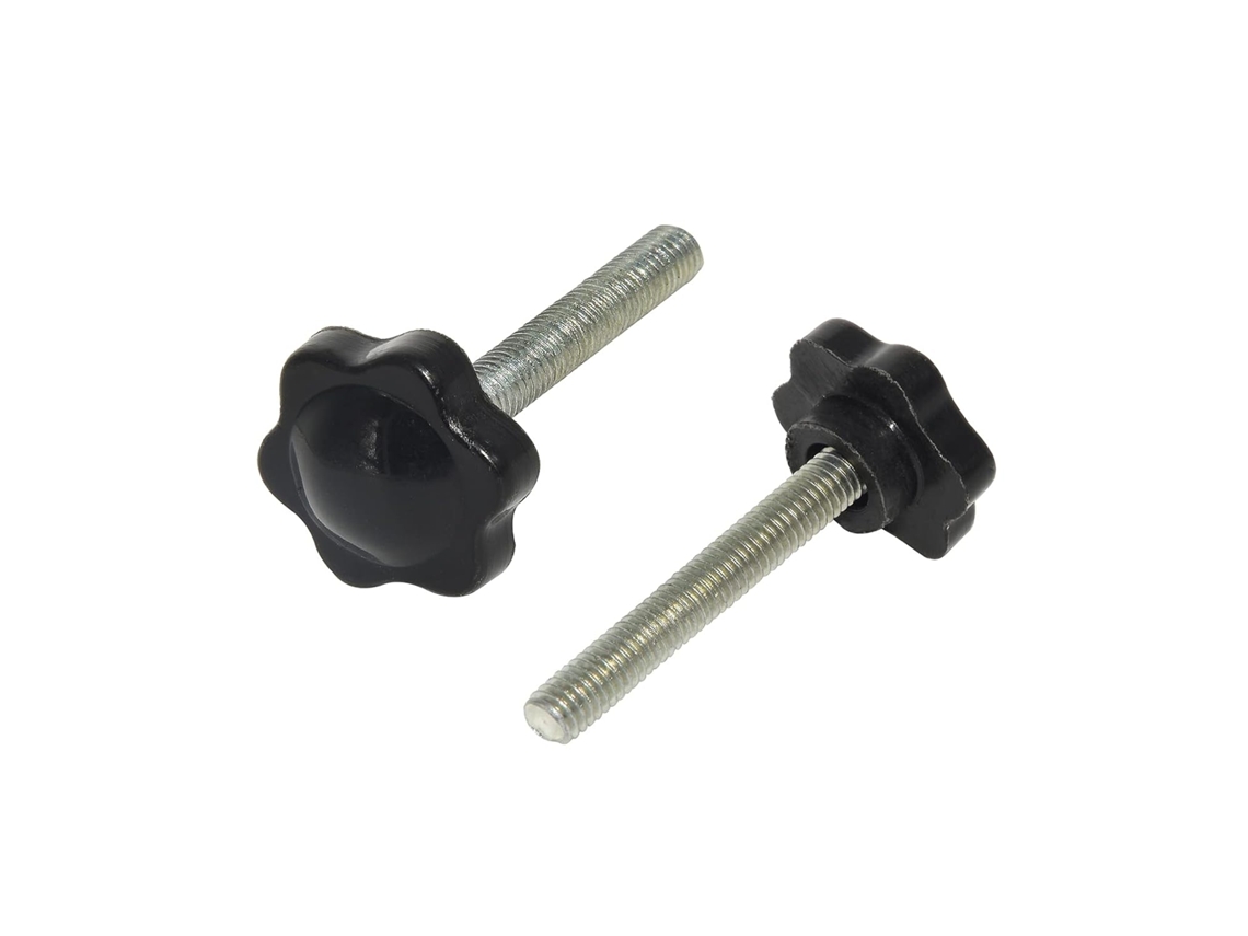 Flyshop Conjunto De 10 Peças Parafusos Fixação Com Botão, 1de Diâmetro, Rosca De 1 4, 1, 6de Comprimento, M6 X 40mm