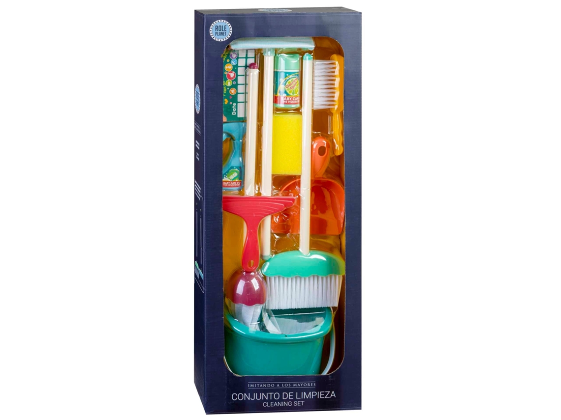 Kit de limpeza infantil: divirta-se enquanto ajuda em casa! PAPEL DO PLANETA