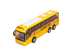 Mali brinquedo de Ônibus Escolar Amarelo Inércia Alta Simulação para Crianças Acima de 3 Anos