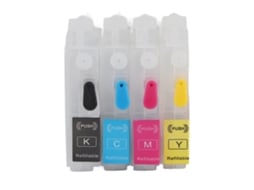 Cartuchos de Tinta Magenta Azul Amarelo Preto para Impressoras Lc3213 com Chip Descartável Pp Material da S/MARCA