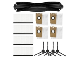 Acessório Aspiradores Compatibilidade Universal Filtro Hepa Escova Lateral Rolos Robô R1