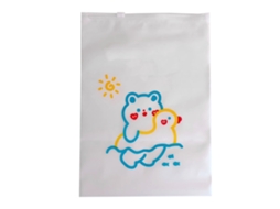 Bolsa de Embalagem para Roupas com Padrão de Urso | S/MARCA