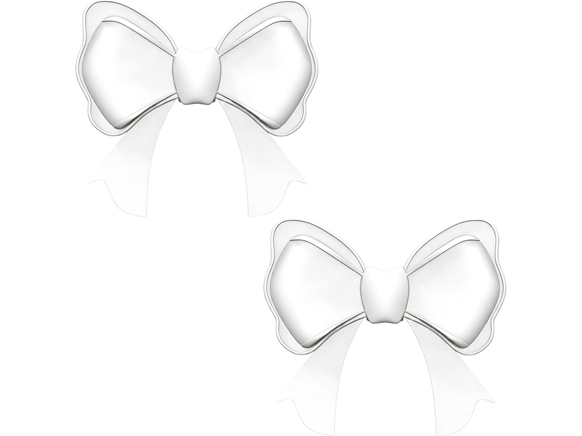 Conjunto De 2 Laços Silicone Branco Para Fones Ouvido, 86mm, Acessórios Fofos E Fáceis De Limpar, Ótimo Presente Para