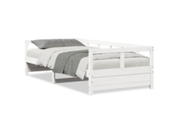 Daybed, Daybeds Vidaxl Branco Madeira De Pinho (90 X 200 Cm)