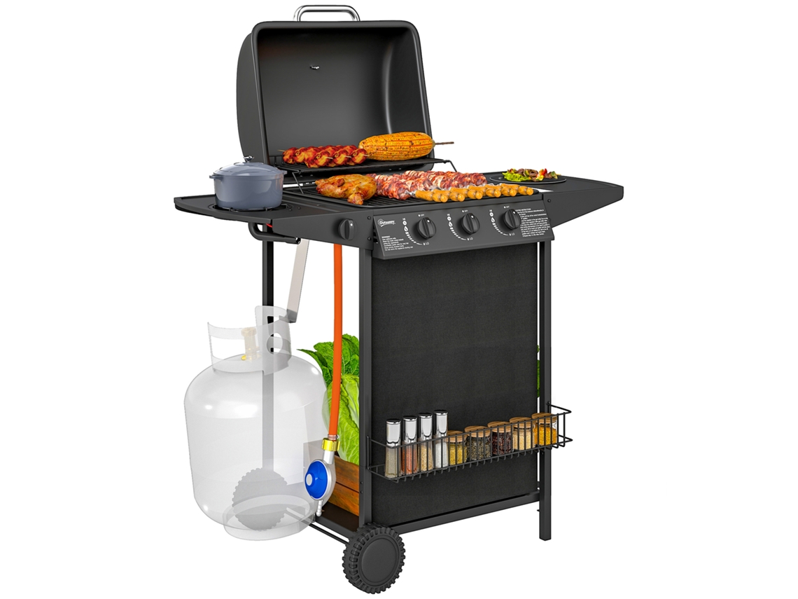 Gaiola para Pássaros S/MARCA com divisória, 76x46x46cm, branco, 4 comedouros, 4 poleiros, bandeja removível