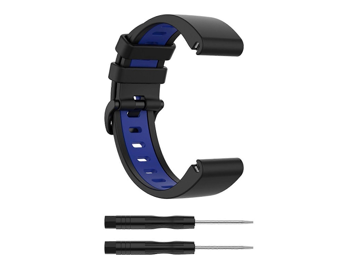 Pulseira De Silicone Resistente Ao Suor Para Smartwatch Fenix ​​7x.