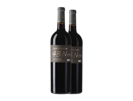 Vinho CHÂTEAU PEYROS Château Peyros. Greenwich 43N Tannat Madiran (0.75 L - 2 Unidades)