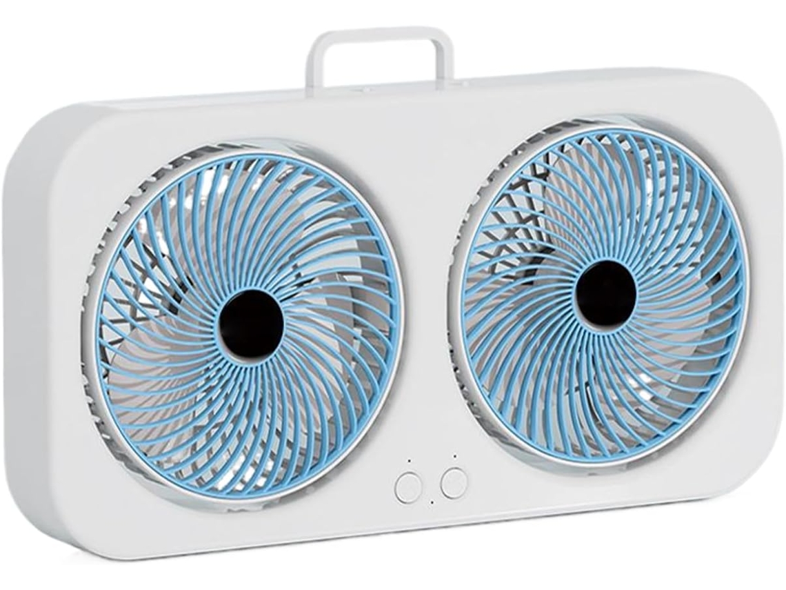 Ventilador Portátil Com Névoa, Silencioso, 100 Velocidades, Mini Usb