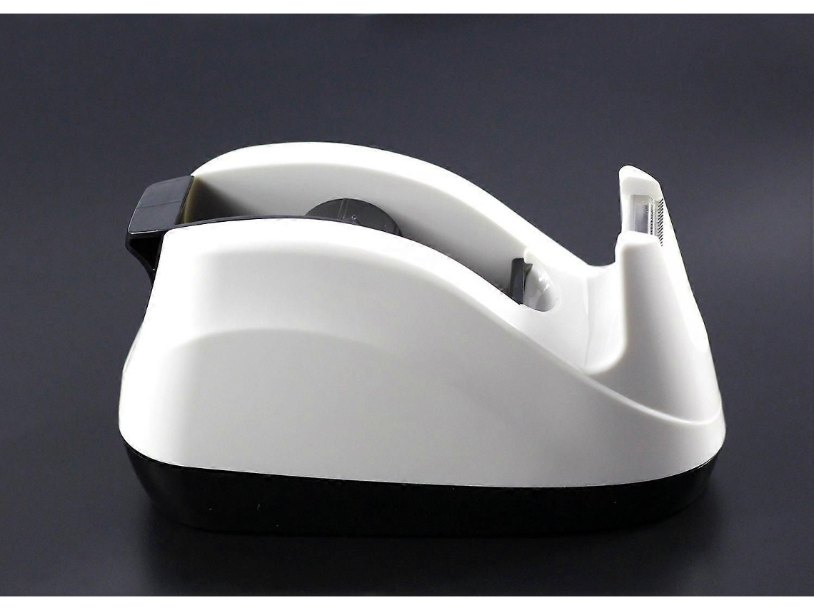 Dispensador de Fita Mesa Superior Base Pesada uma Mão GOKOCO (branco)