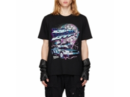 Rockinstone Back To The Future Movie Black Adult Shirt Size:xl