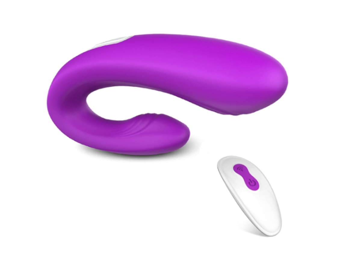 Vibrador Recarregável Do Clitóris E Do Ponto G, Vibrador De Casais À Prova Dágua Com 9 Vibrações Poderosas, Roxo