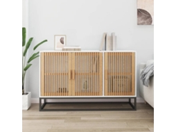Aparador 105x30x65 cm Derivados de Madera Blanco