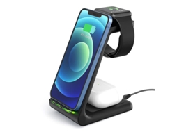 Estação de Carregamento Sem Series Android para Apple RADIODDITY Preto