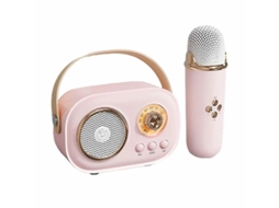 Mini Máquina De Karaokê Para Crianças, Alto Falante Bluetooth Portátil, Mini Máquina De Karaokê Para Crianças E Adultos, Presentes De Máquin Yizhood