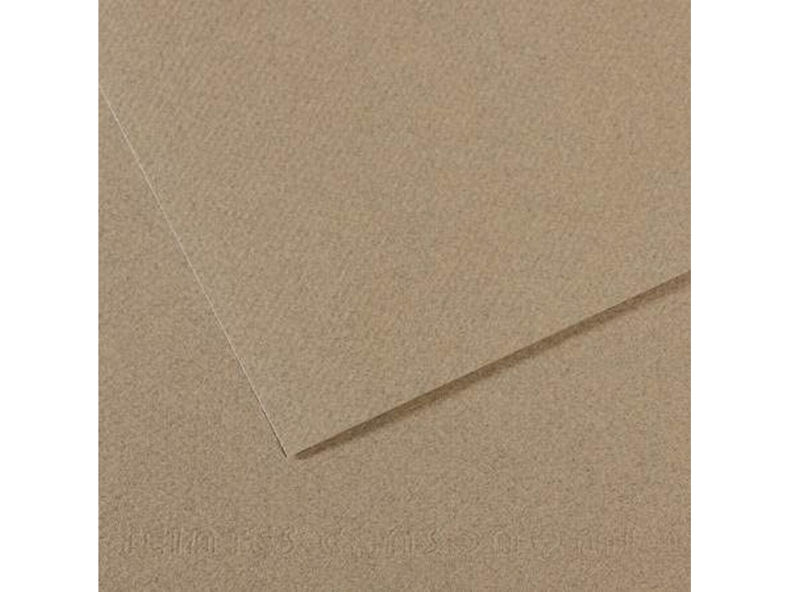 Papel de Desenho CANSON Mi-Teintes 10 Folhas Cinzento