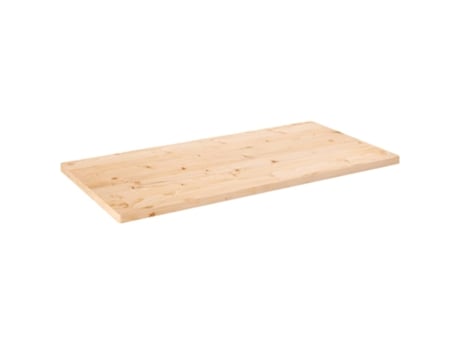 Tampo de Mesa Retangular 110X55X2.5 Cm Pinho Maciço VIDAXL