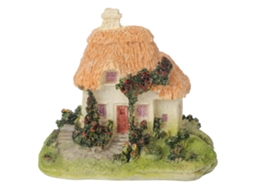 Decoração De Casa De Palha Simulada Para Jardim Com Ornamento De Bonsai