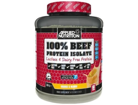 Suplemento Alimentar APPLIED NUTRITION Applied Nutrition 100% Beef Isolate 1800 Gr Laranja E Manga