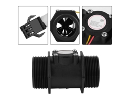 Laxiscreed Dn40 G1.5" Turbina De Fluxo Para Água Com Interruptor Indutivo Hall