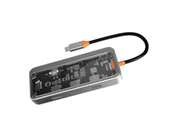 Adaptador de hub USB C 10 em 1, estação de acoplamento USB C para laptop, suporte para dois monitores, portas USB 3.0/2.0, 100 PD Slowmoose
