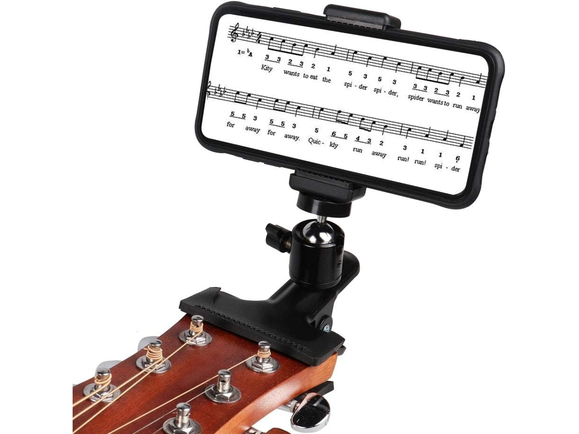Kit Com 2 Suportes Para Fones De Ouvido De Guitarra E Baixo, Ideais Para Transmissões Ao Vivo, Compatíveis Com Iphones E Smartphones Samsung (suporte