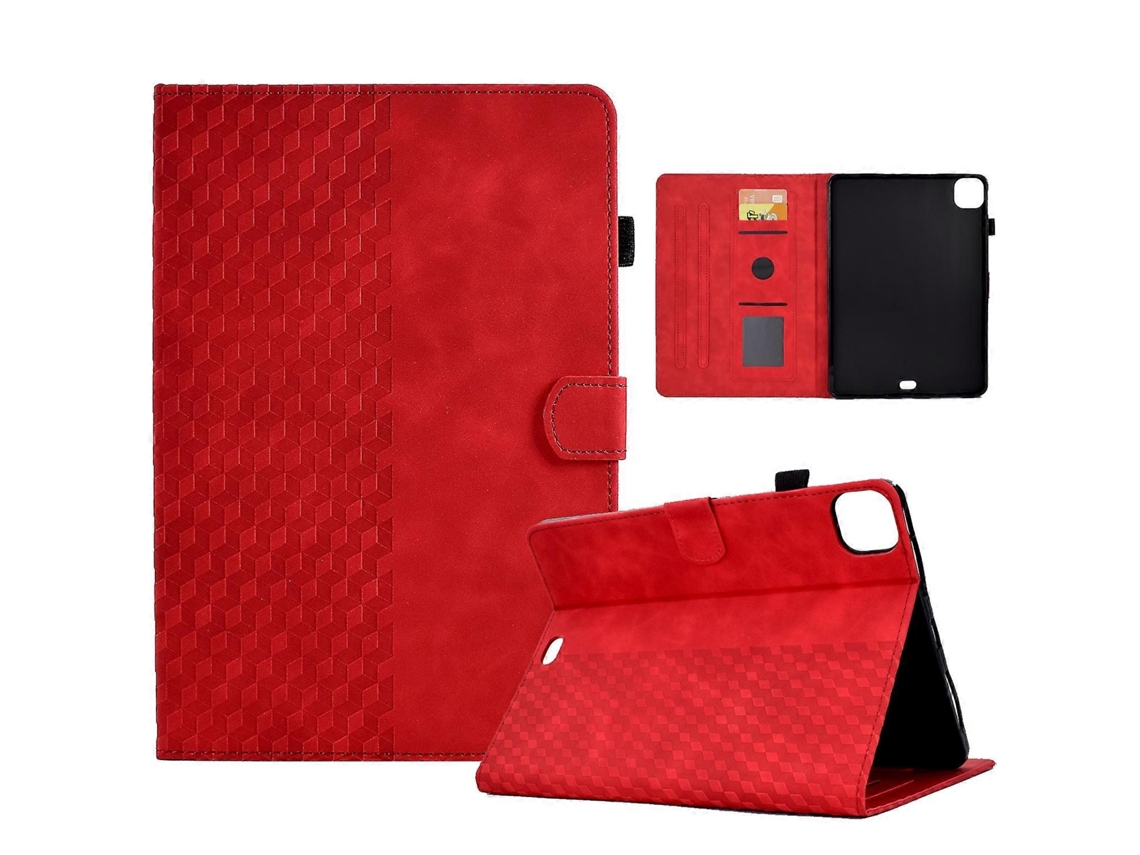Capa de couro com relevo de diamante Webake para iPad Pro 11 (2024)