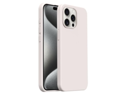 Capa De Silicone Líquido Ultra Fina Para Iphone 15 Pro Max - Cobertura Total - Magsafe