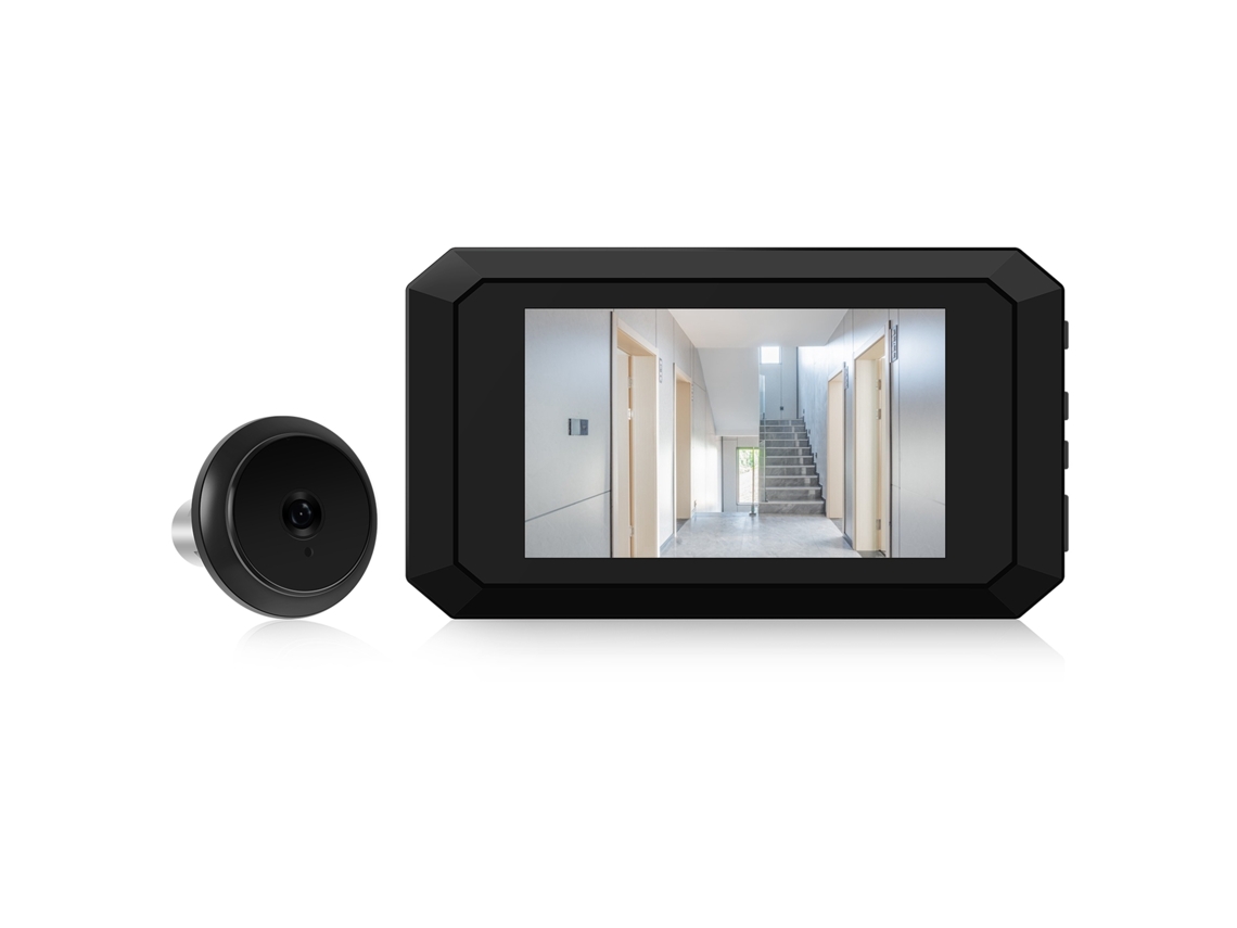 Câmera Olho de Boi 2mp 1080p Lcd 3.97" Bateria Recarregável