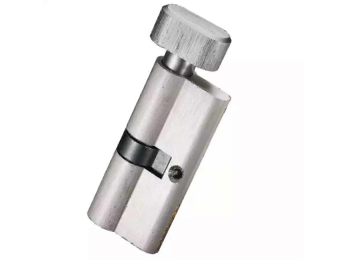 Fechadura Cilindro Europeia Com Botão Giratório (70mm), Fechadura Cilindro Euro, Resistente A Impactos, Anti-perfuração, Anti-michas Com Chave, A