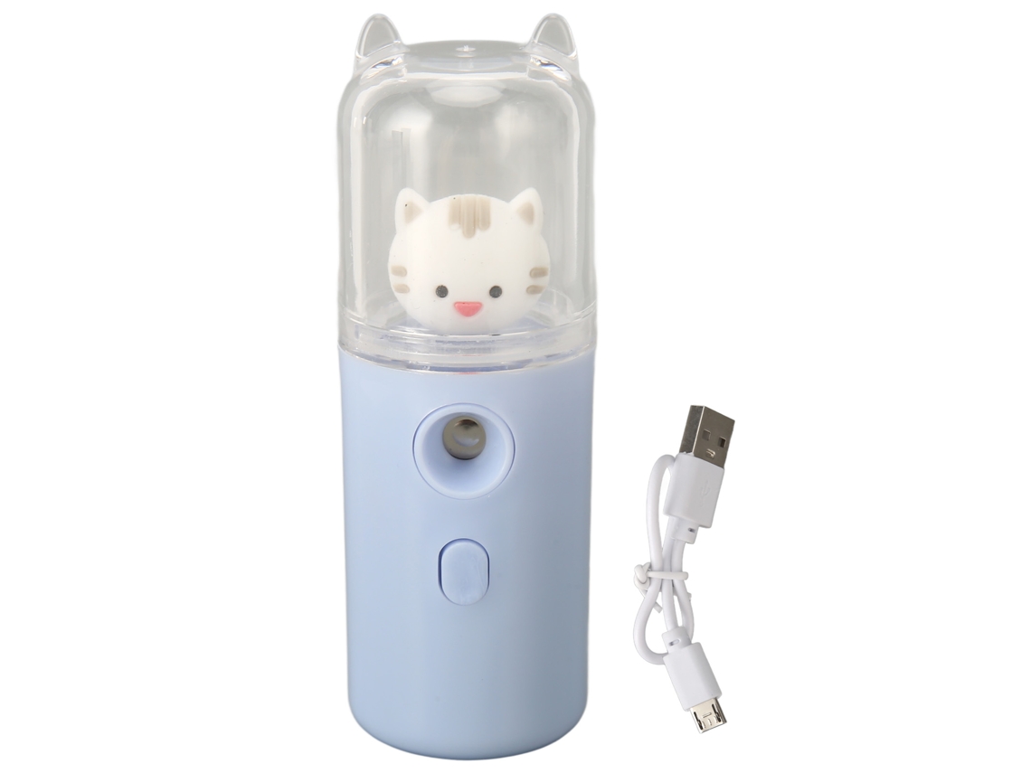 Spray Facial Recarregável Via Usb Mini Humectador Facial Para Hidratação Diária E Maquiagem