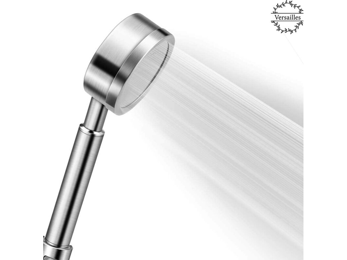 Chuveiro Aço Inox 304 Alta Pressão, Económico, Instalação Fácil