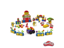 Plasticina PLAY-DOH Bloks Playset Blocos da Quinta (Idade Mínima: 3 anos)