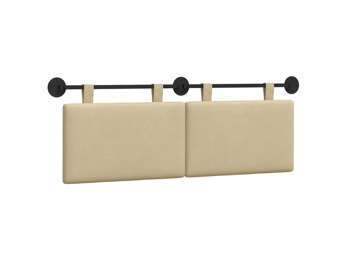 Conjunto 1 Cabeceira Suspensa Vidaxl Verde Cordão (130 X 55 X 5 Cm)